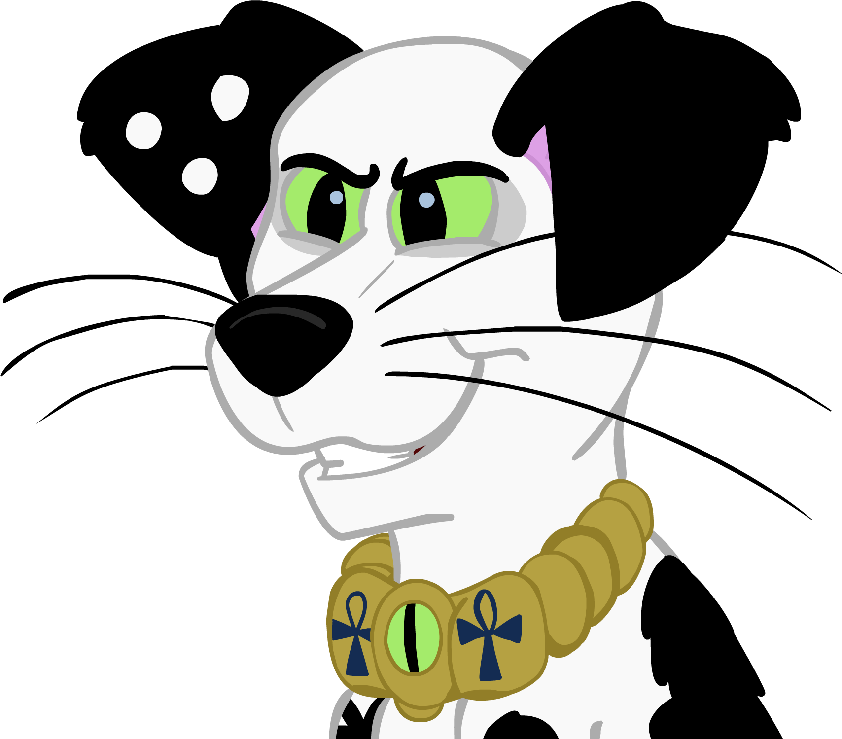 Here We Have Clayton, In His Normal Dalmatian Form, - Cartoon (2202x1612)