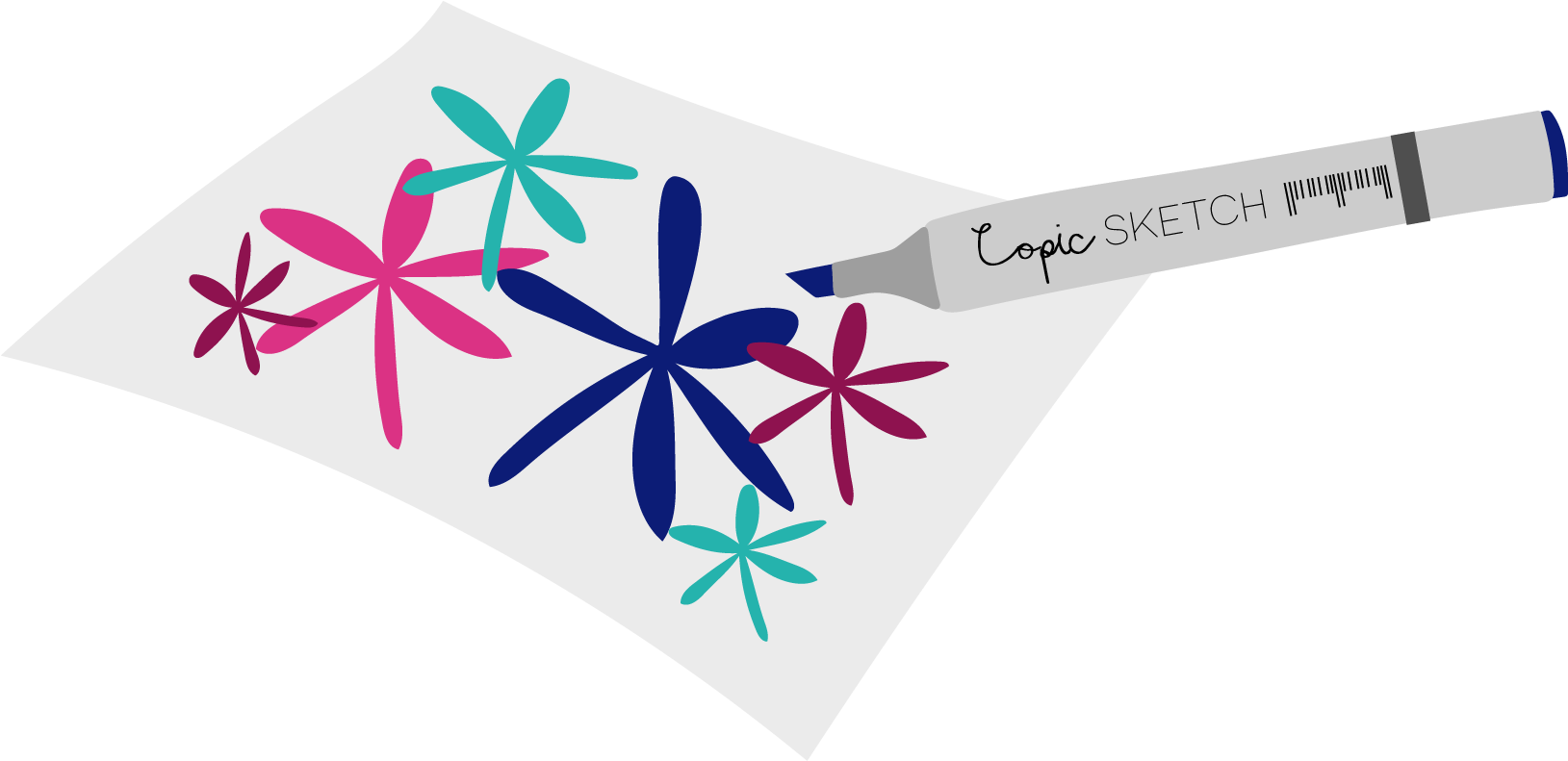 It Will Pick Up A Small Amount Of The Color On The - Copic (1658x809)