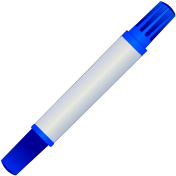 Transparent Dry Erase Marker Clipart - White Board Marker Png (420x420)