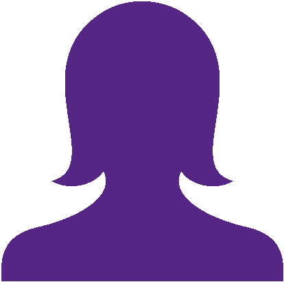 Visible Women - Woman Icon Png Purple (512x512)