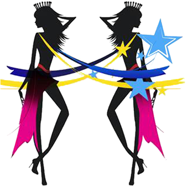 The Lishman Twin Pageant Logo - Miss Universe Clip Art (380x460)