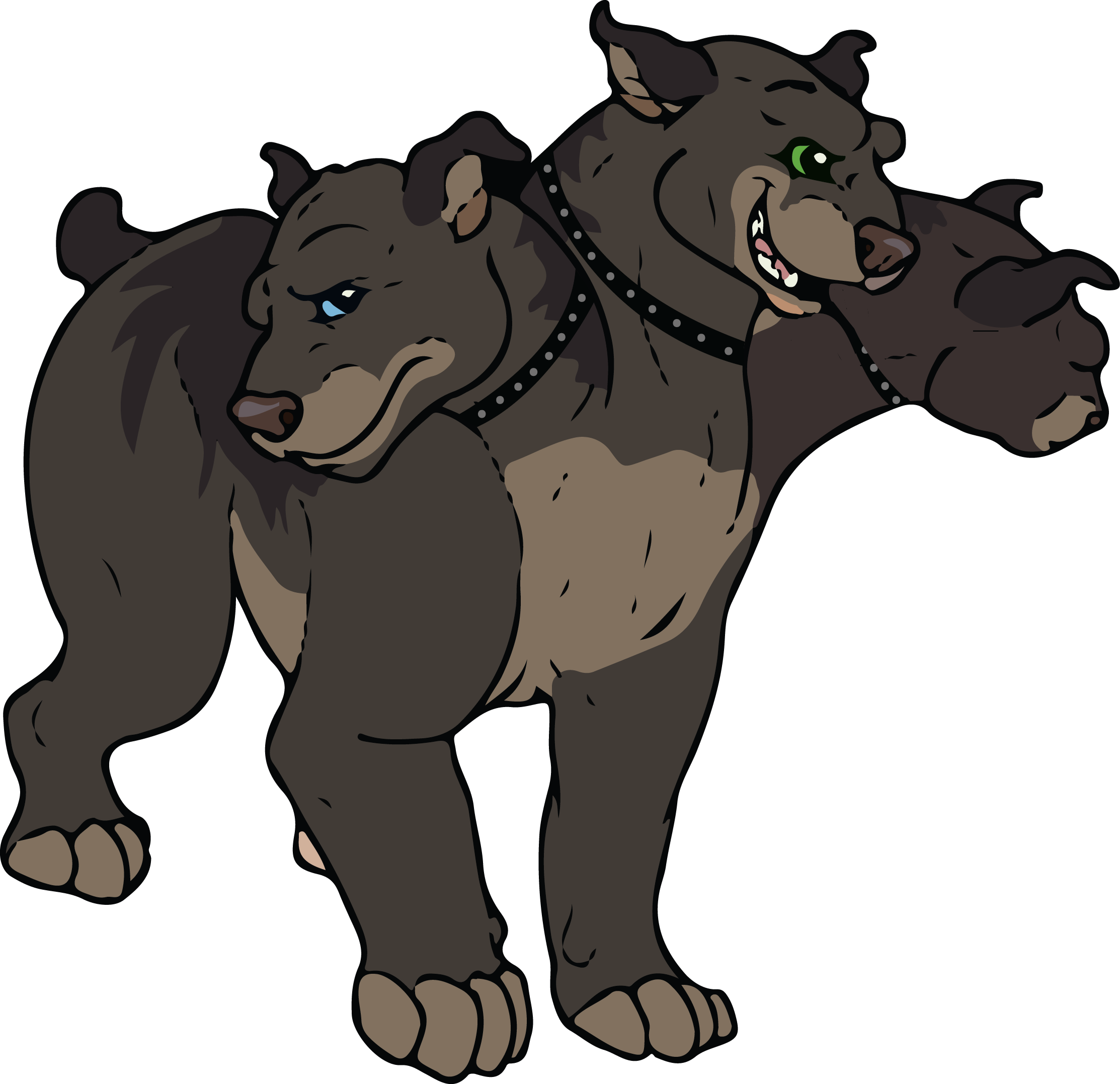 Harry Potter Color Page - Harry Potter Three Headed Dog Cartoon (2226x2154)