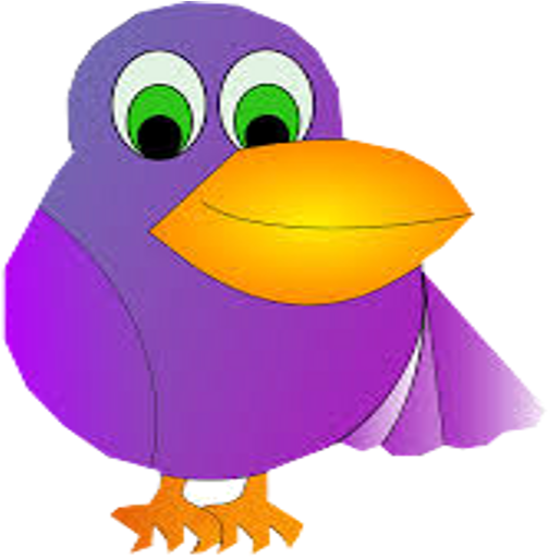 Flappy Birdy - Parrot Clip Art (512x512)
