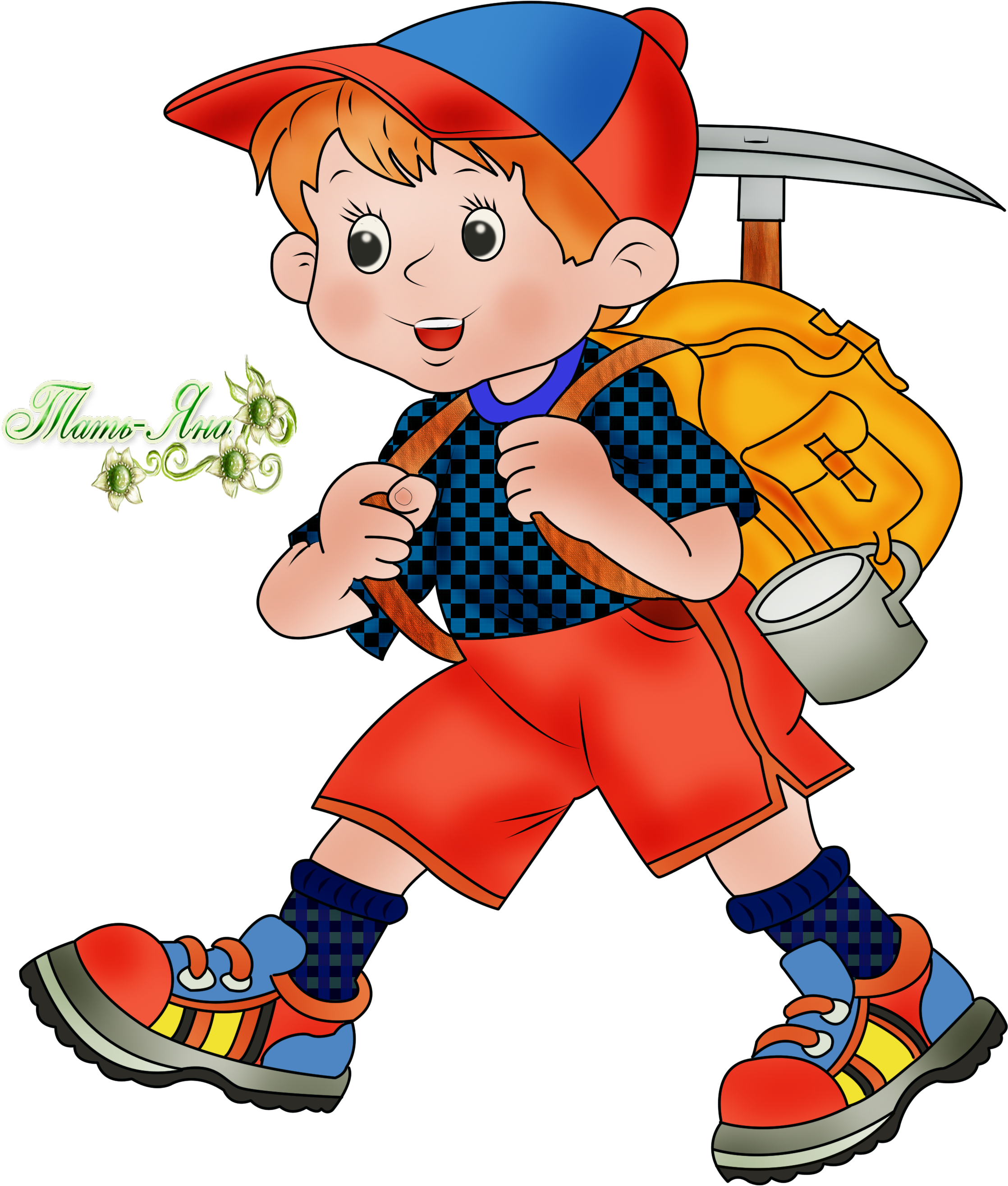 Art Kids, Project 3, Murals, Clip Art, Decoupage, Children, - Турист Пнг (3000x3000)