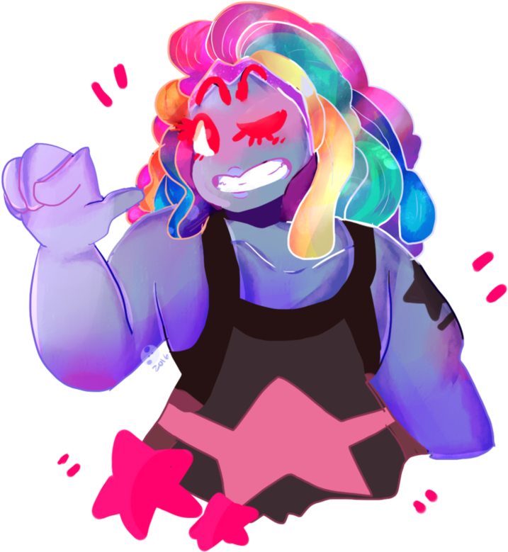 Cartoon Fan Art Comics - Bismuth Transparent Fanart (975x820)