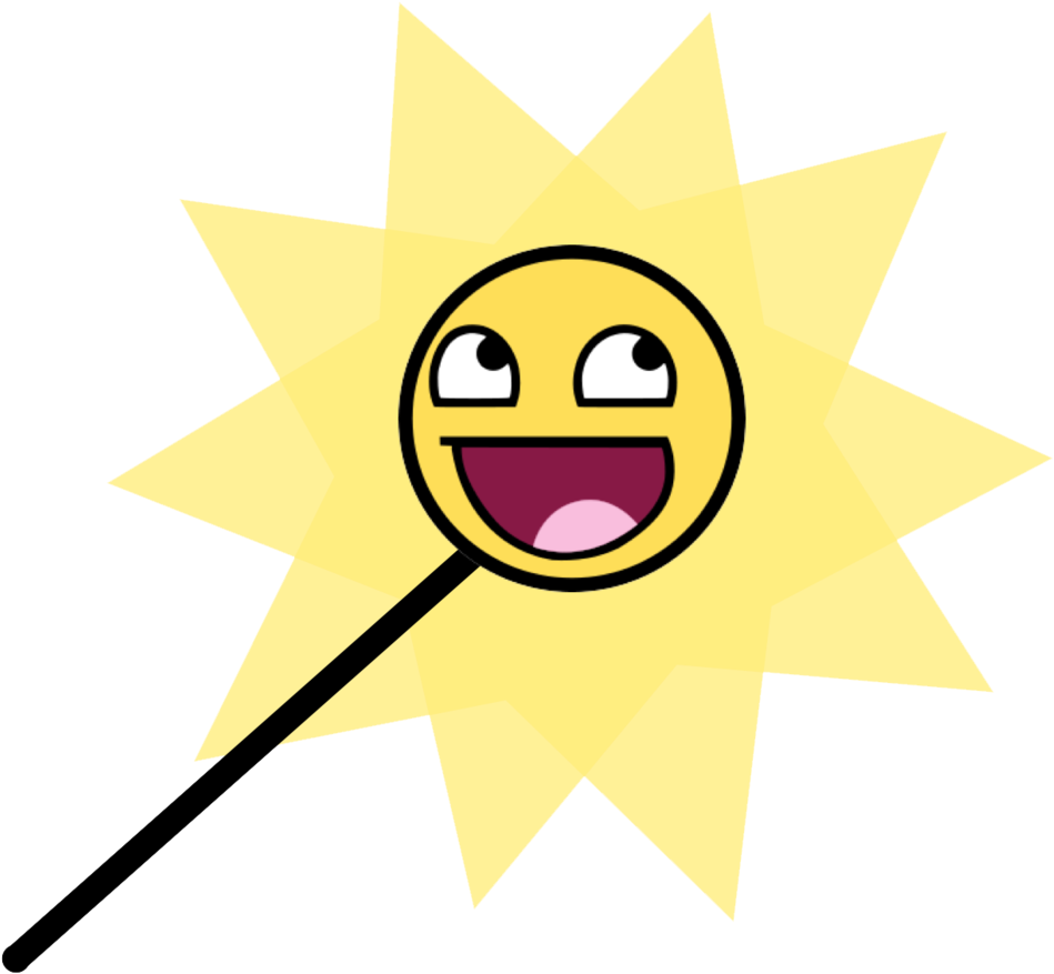 File - Smiley-lollipop - Lollipop Smiley (1233x1024)