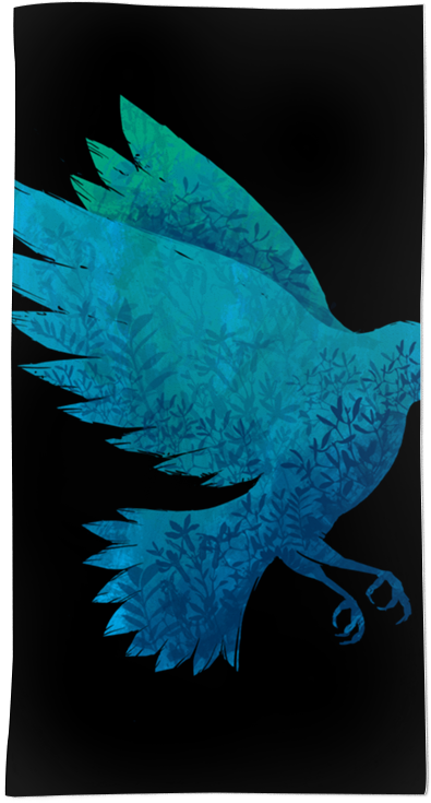 Toalha Birdy Bird De Fil Gouveana - Hawk (800x800)