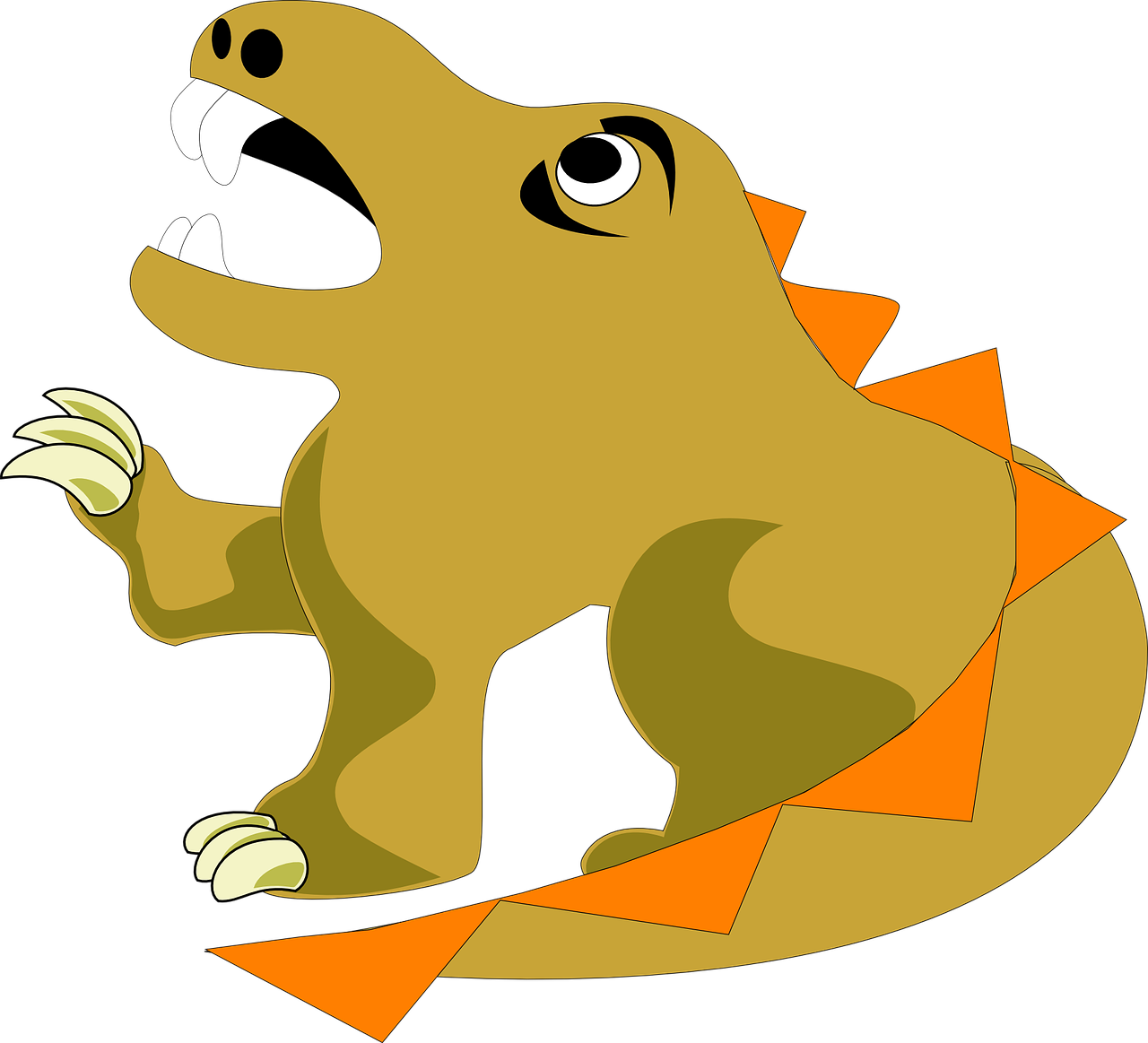 Dragon Cartoon Clip Art - Dragon Cartoon Clip Art (1280x1163)