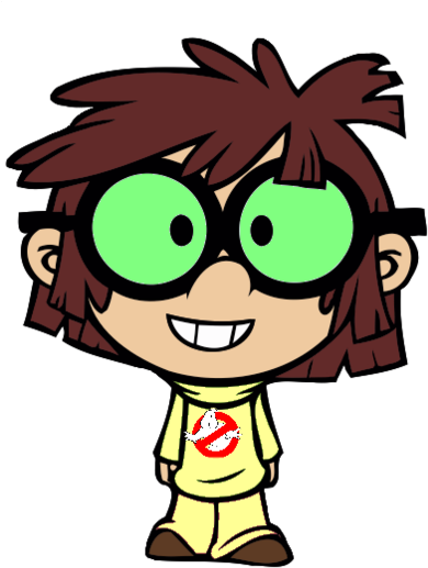 Lisa As A Ghostbuster By Cartoonmaster01 - Loud House Lisa Loud (400x539)
