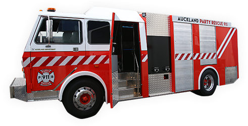 Fire Brigade Truck Png Pic - Party Bus (501x249)
