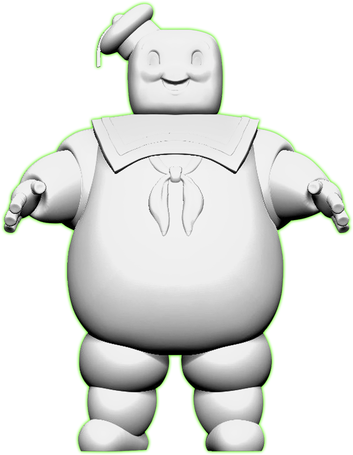 Puft Solo - Ghostbusters The Board Game (1000x1000)