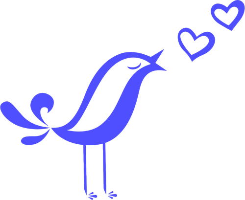 A Singing Bird Public Domain Vectors - Song Png (640x524)