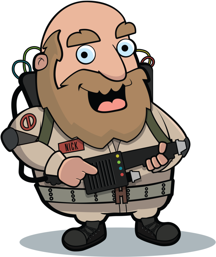 Ghostbuster-04 - Desenho De Pirata (1000x923)