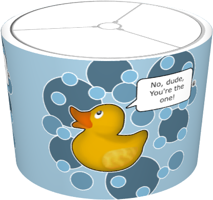 Rubber Ducky - Bubbles - Rubber Ducky (674x516)