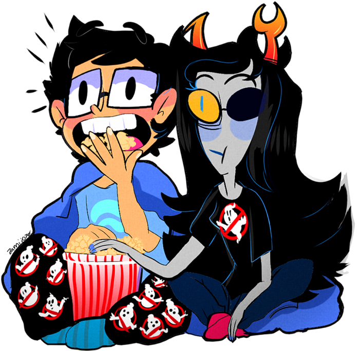 Blush Deleted Source Food Ghostbusters Godtier Heir - Cartoon (719x700)
