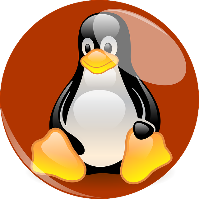 Penguin, Linux, Mascot, Cartoon Character, Fig, Brown - Transparent Linux Penguin Pointing Up (1280x1280)