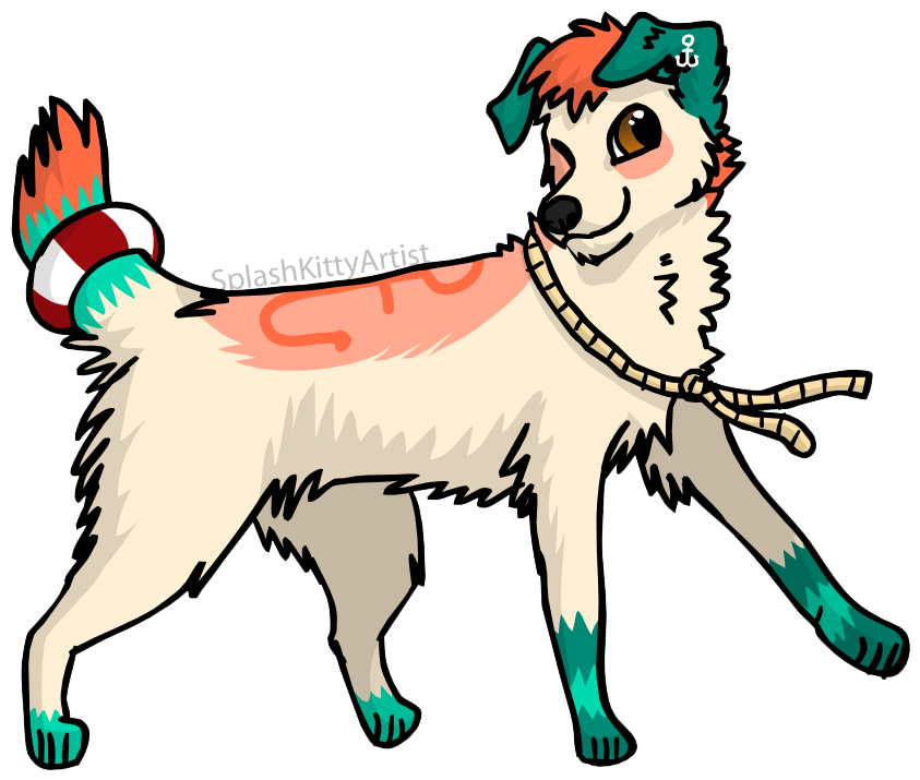 Marshmallow Peeps By Kawiku - Splashkittyartist Dog (872x721)