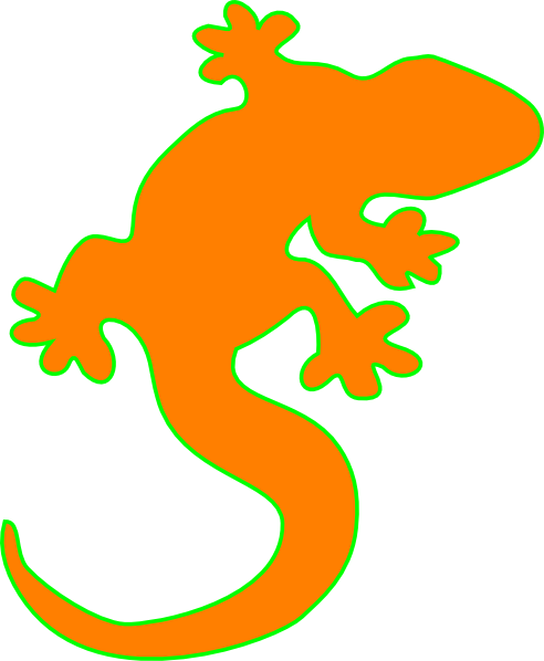 Lizard Clipart (492x598)
