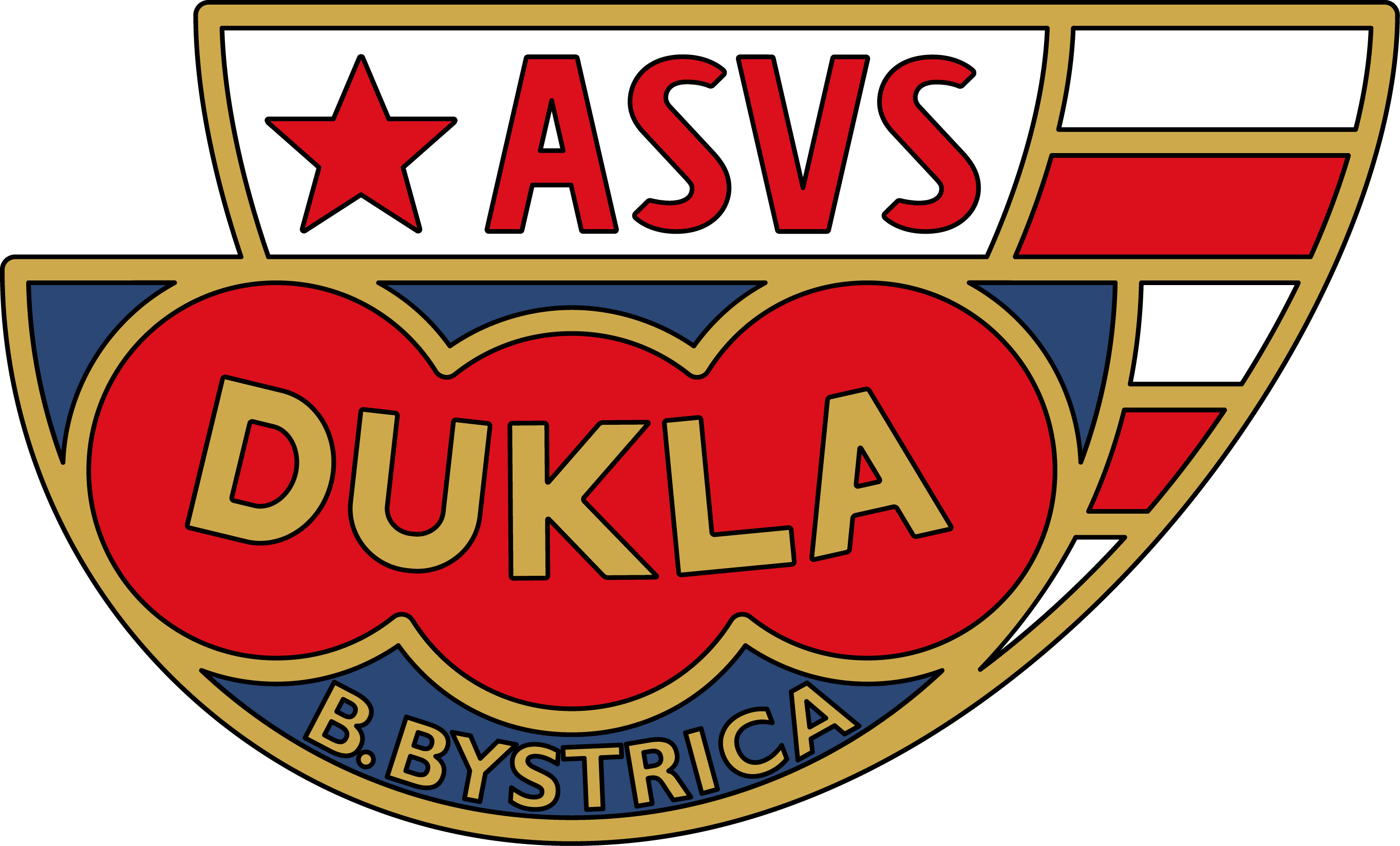 Asvs Dukla Banska Bystrica - Emblem (2726x1647)