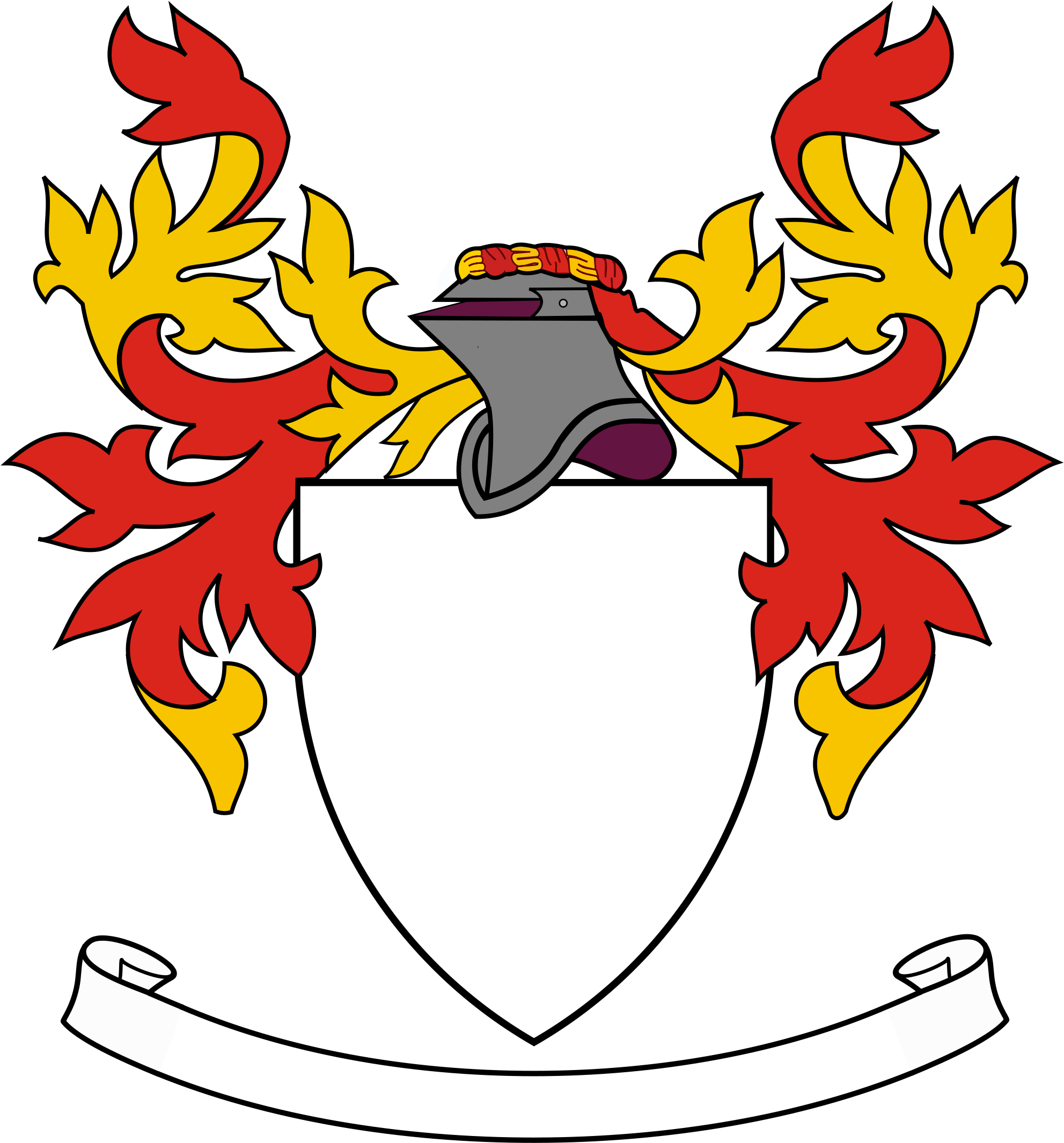 Family Crest Cliparts - Swain Coat Of Arms (2000x2400)