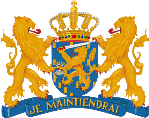 But Apparently There Are A Lot Of Lions Featured In - Netherlands Coat Of Arms (2000x1581)