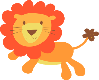 Postado Por Alice Oliveira Às - Clip Art Lion (400x325)