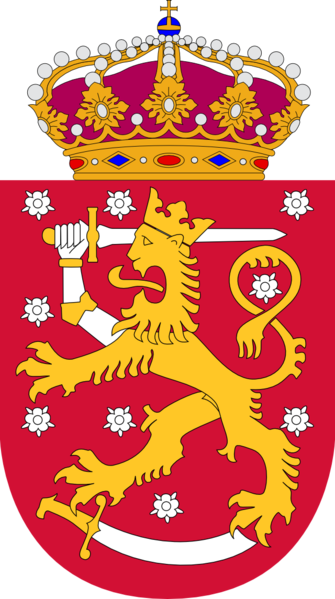 Coat Of Arms Of The Swedish Province Of Ångermanland - Finland Coat Of Arms (335x599)