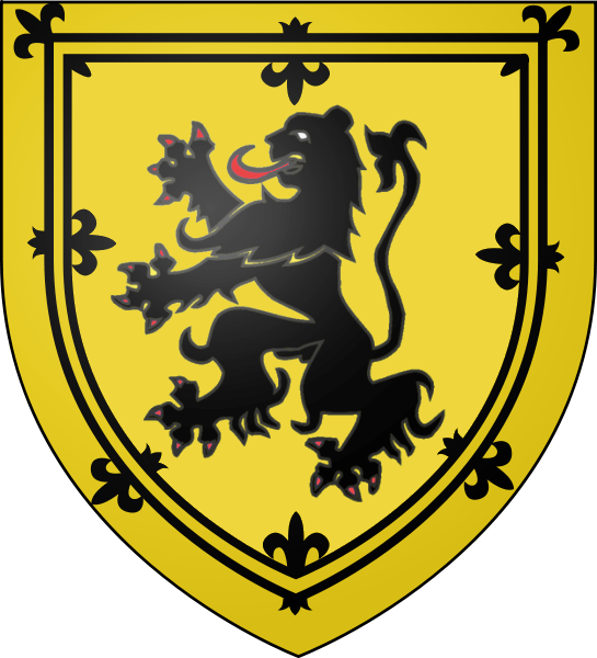 Buchanan Of That Ilk Or, A Lion Rampant, Sable, Armed - Buchanan Coat Of Arms (545x600)