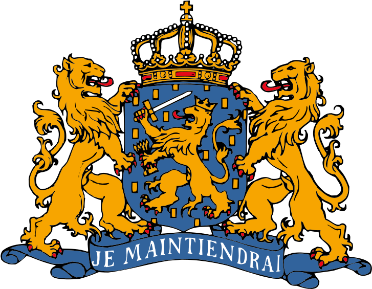 Since When Are The Colours Of The Begium Flag Orange - Dutch Coat Of Arms (738x594)