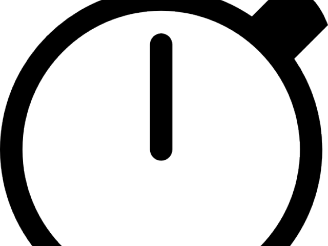 Watch Clipart Icon - Circle (640x480)