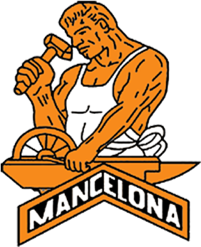 Mancelona, Mi - Mancelona Ironmen Logo (360x443)