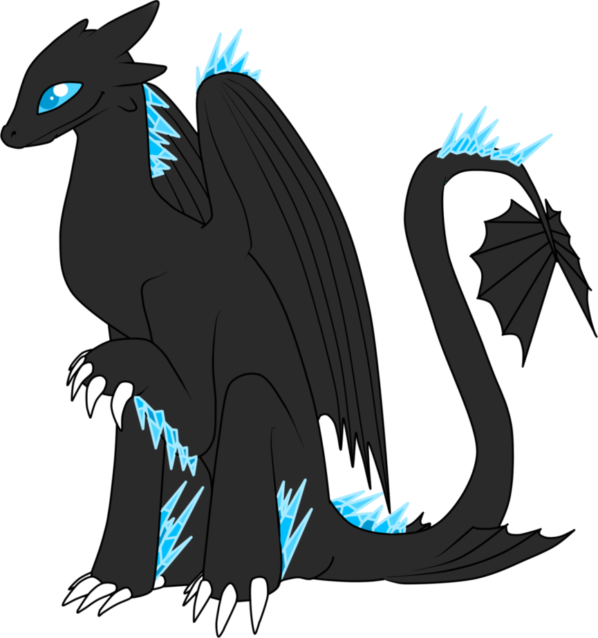 Shinigiratinaaster Night Fury Custom - Dragons: Gift Of The Night Fury (865x923)
