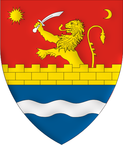 Lions - Timis Coat Of Arms (404x477)