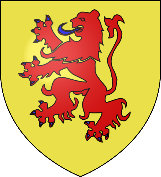 Macduff, Earl Of Fife Or, A Lion Rampant, Gules, Armed - 23 Sofia (545x600)