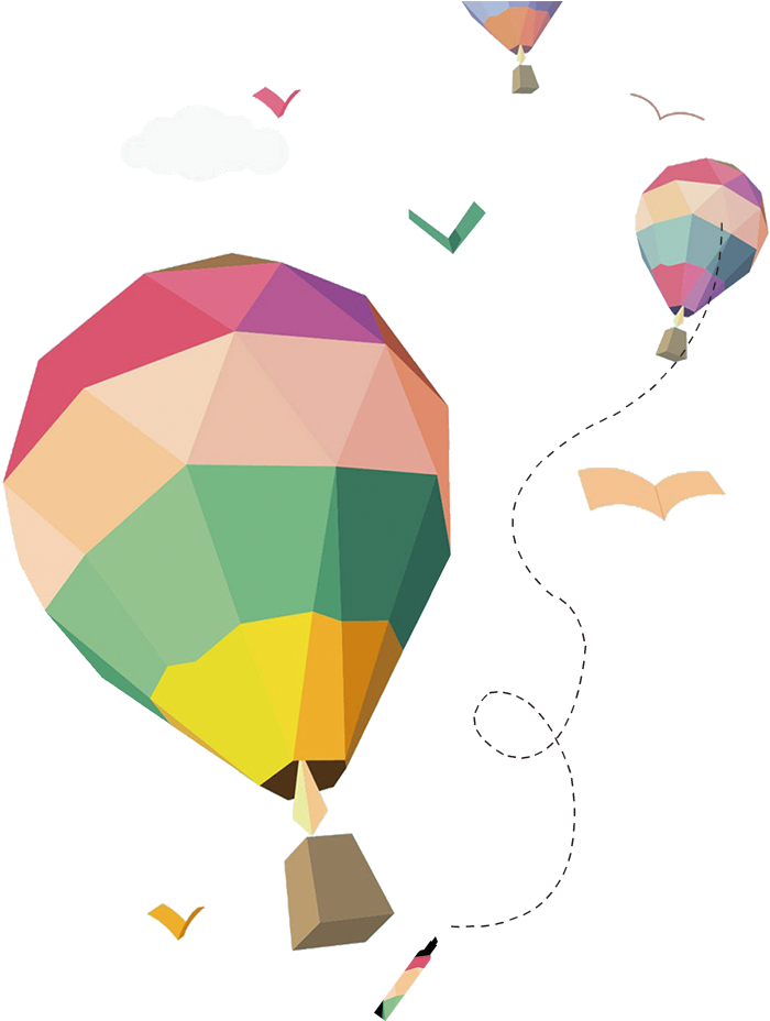 Color Mosaic Hot Air Balloon - Color Mosaic Hot Air Balloon (800x939)