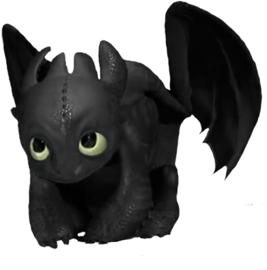 Adorable Night Fury Pack - Night Fury Cute Png (512x512)
