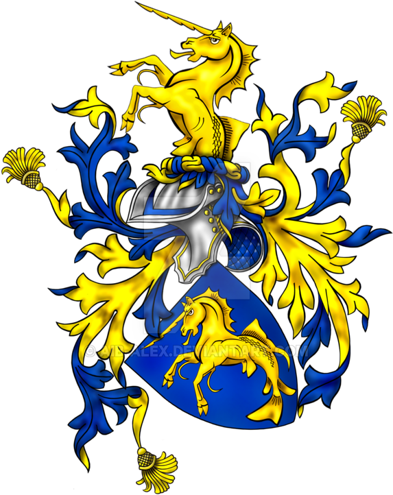 My Coat Of Arms By Aib-alex - Tilted Shield Coat Arms (600x764)