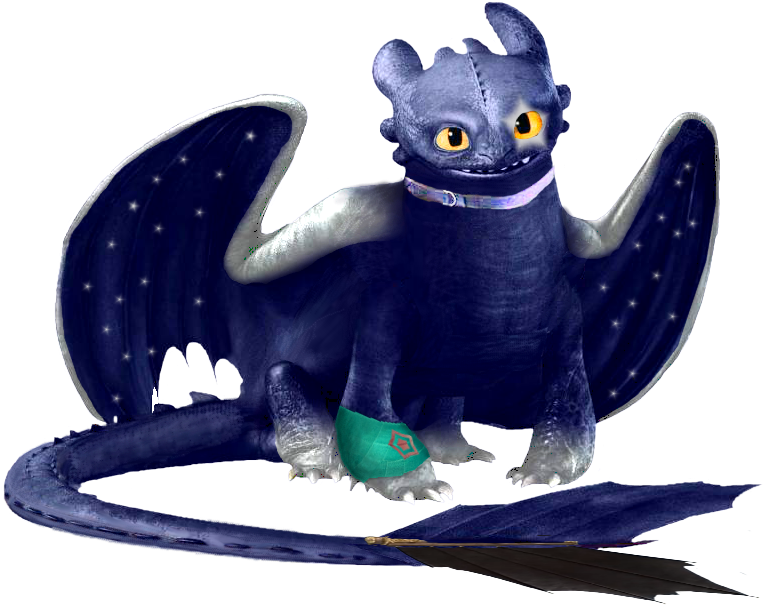 By Nessie By Pixel - Toothless Png (874x625)