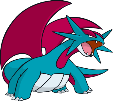 Charizard Comes Close, Losing Out On Stats And Type - Pokemon Salamence (378x337)