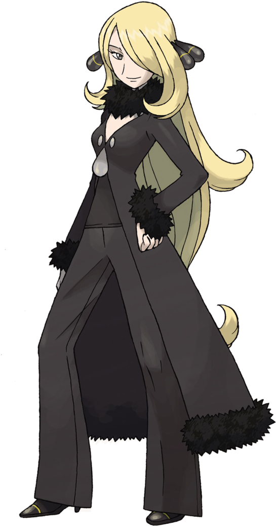 Cynthia - Cynthia Pokemon (577x1056)