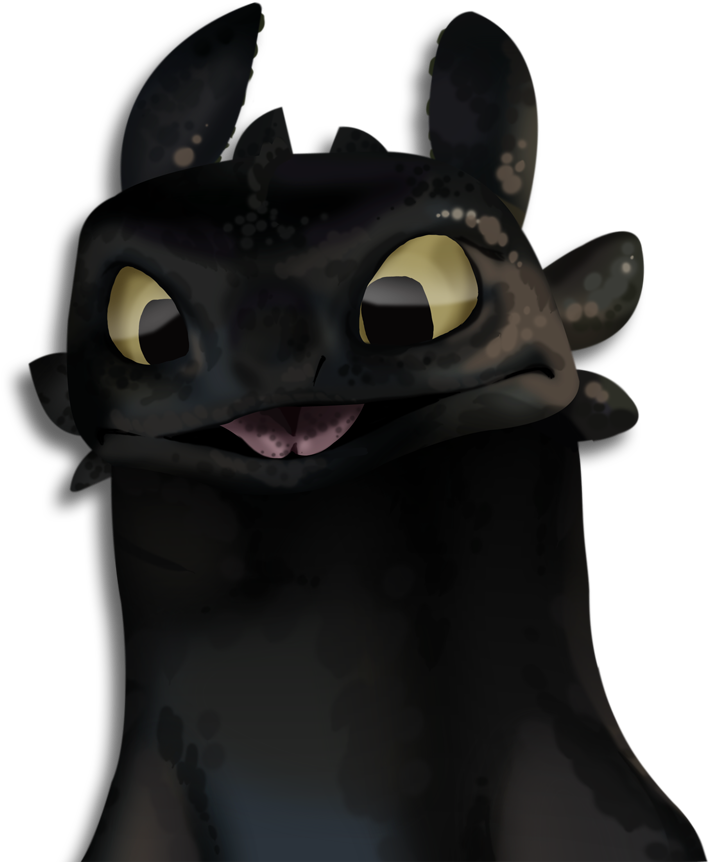 Night Fury By Pokefan444 On Deviantart - Png Night Fury (840x900)