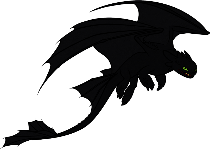 Rawr Night Fury By Summergal7 - Train Your Dragon Toothless (875x638)