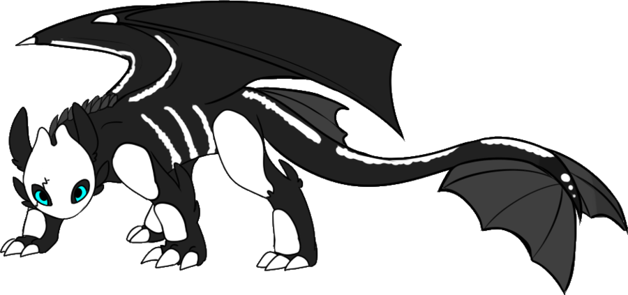 Omg I Just Found Httyd 3 Leaked Stuff - Httyd White Night Fury (900x423)