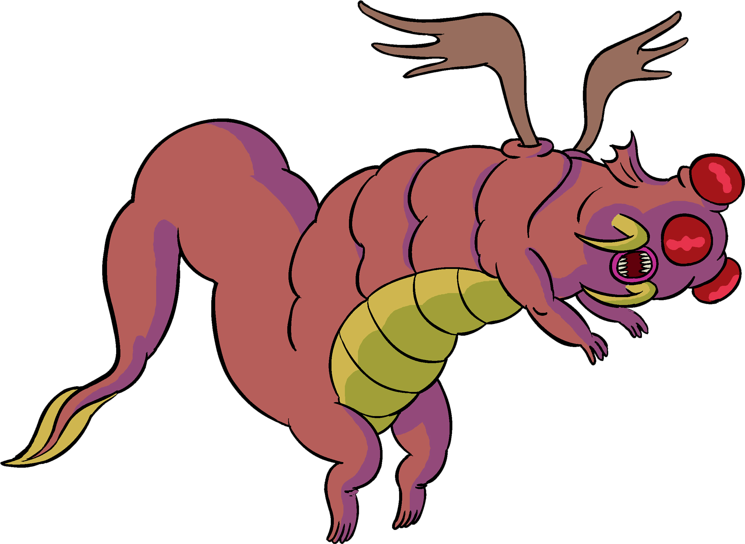 Moon Dragon - - Bravest Warriors Moon Dragon (2664x1926)