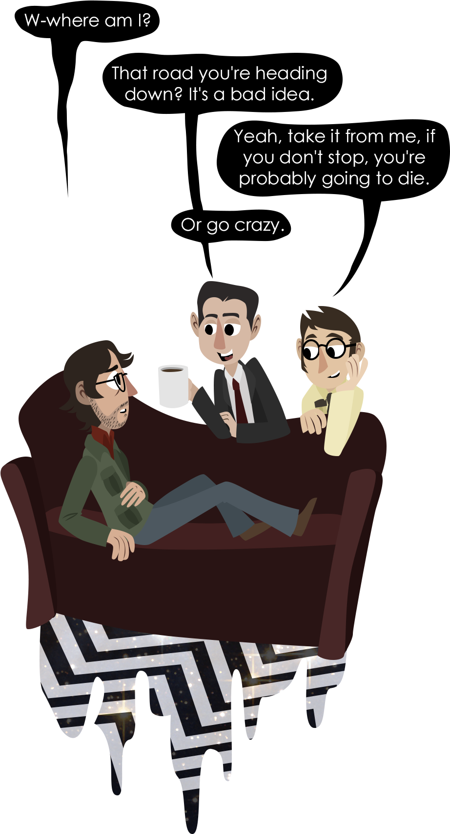 [potential Spoilers For Hannibal, Twin Peaks, And Deadly - Cartoon (1047x1800)