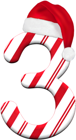 Baby Cards - Numeros De Navidad Png (276x500)
