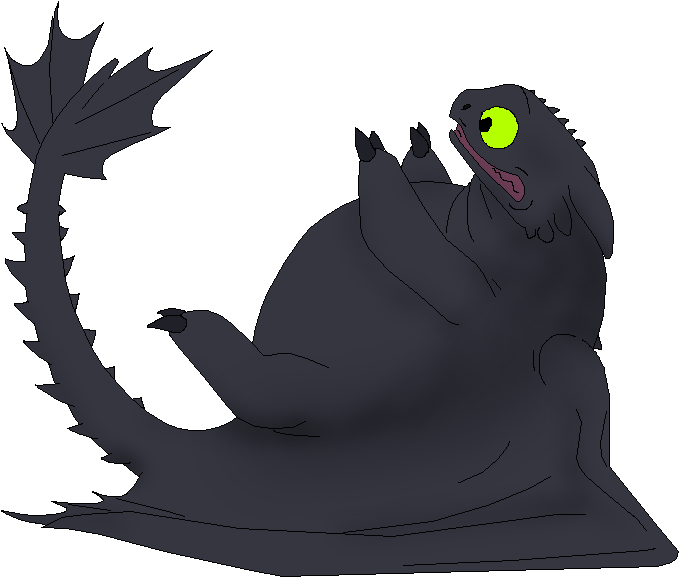 This Night Fury Will Accomplish Great Things - Illustration (738x630)
