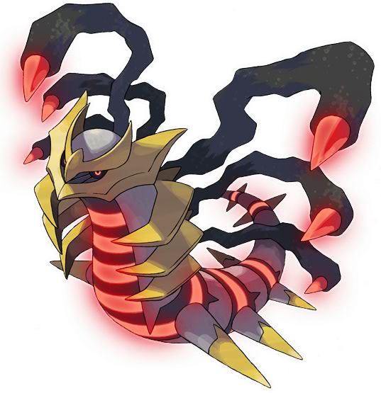 Ghost/dragon Was My Most Wanted Type Combination Since - Origin Giratina (537x555)
