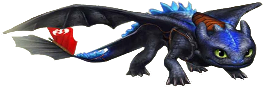 How To Train Your Dragon Titan Size Howsto Co - Train Your Dragon Dragons Toothless (888x322)
