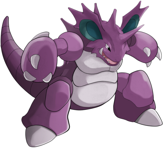 4) Nidoking - Pokemon Nidoking Png (600x481)